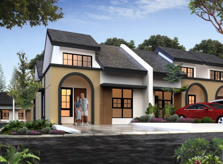 Tipe Marina 1 lantai 2 kamar tidur di Sentosa Garden Serang